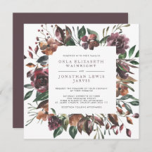 Casamento de Quadro Floral Mudado de Cores Aquátic