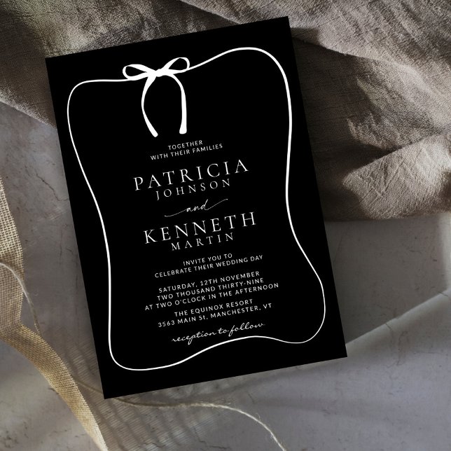 Convites Casamento de Quadros de Arcos de Arte de Linha Bra (Criador carregado)