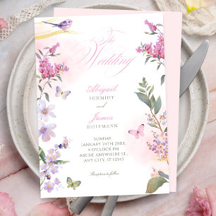 Convites Casamento de ramo floral