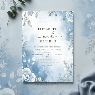 Convites Casamento de Romance de Gelado Eetéreo