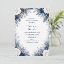 Casamento de Rosa Azul e Branca no Inverno Mágico