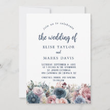 Casamento de Rosas Rosa-Rosa marinho Azul