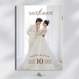Convites Casamento de Script Romântico Minimalista Moderno 