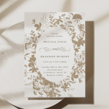 Casamento de Silhouette de Flor Branca