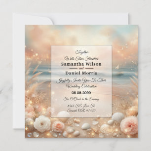 Convites Casamento de Sonhos Solares e Sparkle