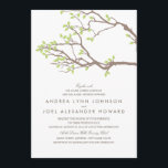 Convites Casamento de Sucursais Felizes<br><div class="desc">Elegante design de galho de árvore por Shelby Allison que é perfeito para um casamento de matrizes ao ar livre ou rústico. Clique no link abaixo para a coleção Ramificações Blissful para exibir cartões rsvp, selos postais, etiquetas e outros itens correspondentes. Mais opções de cor disponíveis no compro Origami Impressões....</div>