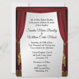 Convites Casamento de Tema de Tela Silver