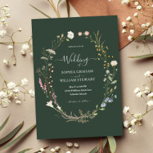 Casamento de Tema Rustic Dark Green