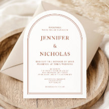 Casamento de Terracota Formal Clássico Elegante