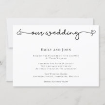 Casamento de Texto Preto com Script de Swash do Co