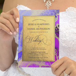 Convites Casamento de Tom de Jewel Deluxe