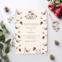 Casamento de vassoura de flor silvestre