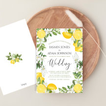 Casamento de Verão Clássico Lemon Greenery