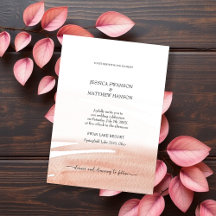 Casamento de Verão Coral Elegante