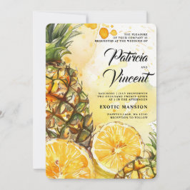 Convites Casamento de Verão de Melancia
