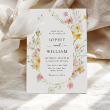 Casamento de Verão de Primavera de Flor Selvagem M
