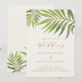 Convites Casamento de Verão esplêndido