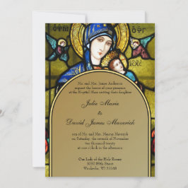 Convites Casamento de Vidro Católico
