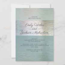 Casamento de Vidro Marinho Azul Turquesa Elegante 
