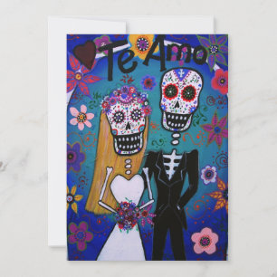 CONVITES CASAMENTO DIA DE LOS MUERTOS