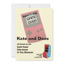 Casamento Divertido de Videojogador Incrível