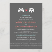 Casamento do amor do controlador do Gamer