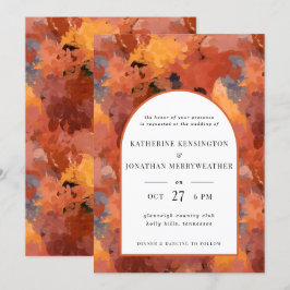 Convites Casamento do Arco Moderno Terracotta Boho