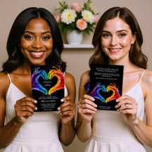 Casamento do Coração do Orgulho 🌈 ❤️ LGBTQ