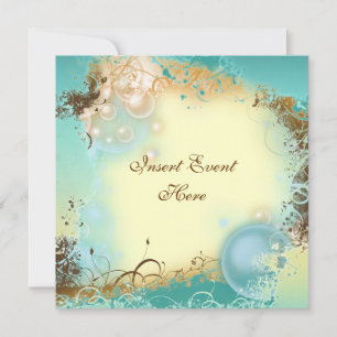 Convites Casamento do tema da praia - festa elegante