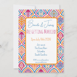 Convites Casamento do Ventilador Decorativo Amarelo-Cor-de-