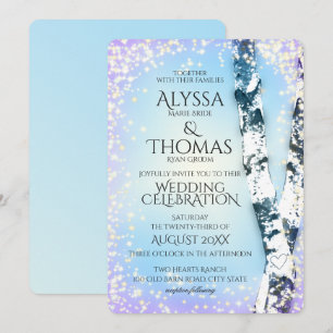 Convites Casamento do vidoeiro da faísca