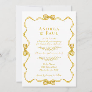 Convites Casamento Doce Da Fita Whimsical