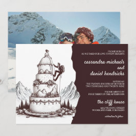 Convites Casamento dos Escaladores de Bolo