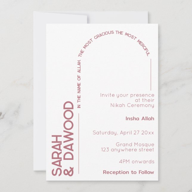 Convites Casamento Dourado de Rosa Mágica Branca Elegante M (Frente)