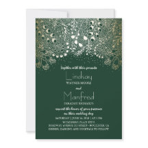 Casamento Dourado e Emerald Green Encantado em Woo