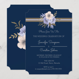 Convites Casamento Elegância Simples