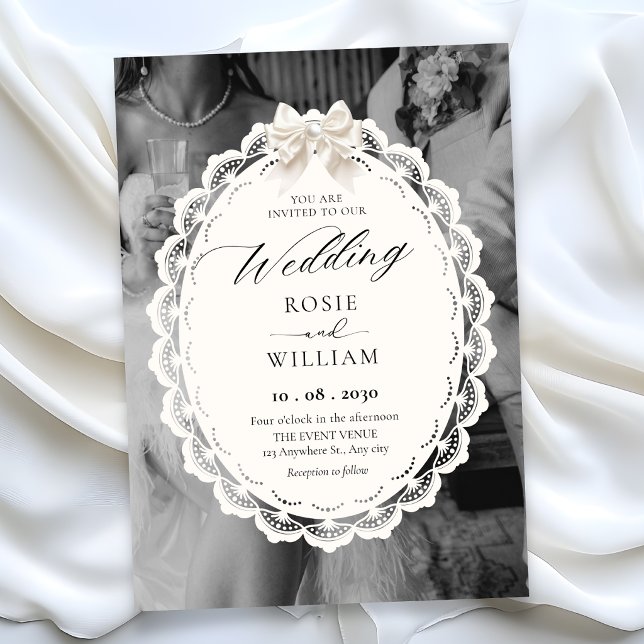 Convites Casamento elegante  (Criador carregado)