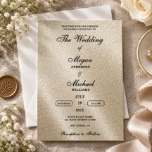 Casamento Elegante Bege Marfim Motivo de Linho Rom