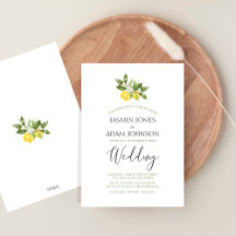 Casamento Elegante Citrus Lemon Greenery