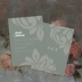 Convites Casamento Elegante com Sabor a Azeitona Terrosa