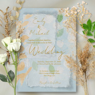 Convites Casamento elegante de Arte por Aquarela Luxury Bes