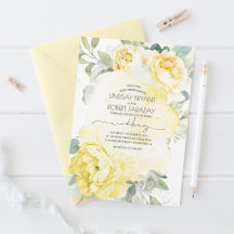 Casamento Elegante de Boho Verde Amarelo