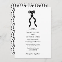 Casamento Elegante de Fita Arco Negra Formal