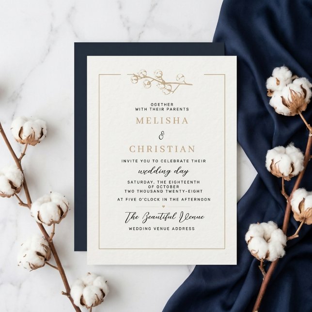 Convites Casamento Elegante de Inverno com Esboço a Lápis d (Criador carregado)
