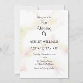 Convites Casamento Elegante de Padrão Corajoso