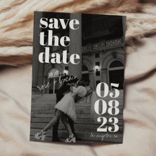 Convites Casamento Elegante e Moderno Salve a data