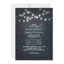 Casamento elegante entre Luzes e Estrelas Noturnas