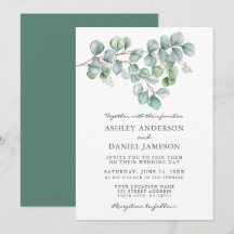 Casamento Elegante Eucalyptus Greenery