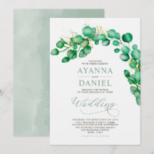 Casamento Elegante Eucalyptus Greenery