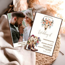 Casamento Elegante Minimalista Boho Western Cowboy